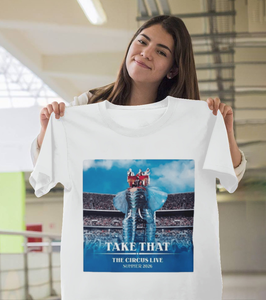 Take That The Circus Live Summer 2026 Stadium Performance T-Shirt