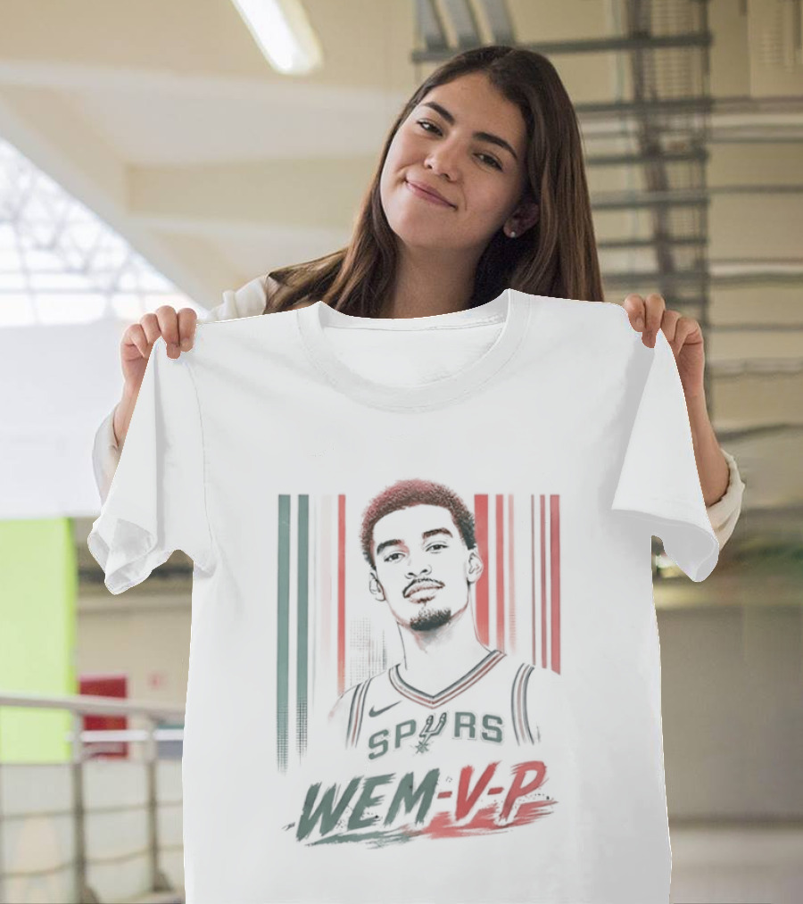 Victor Wembanyama Spurs NBA WEM VP T-Shirt