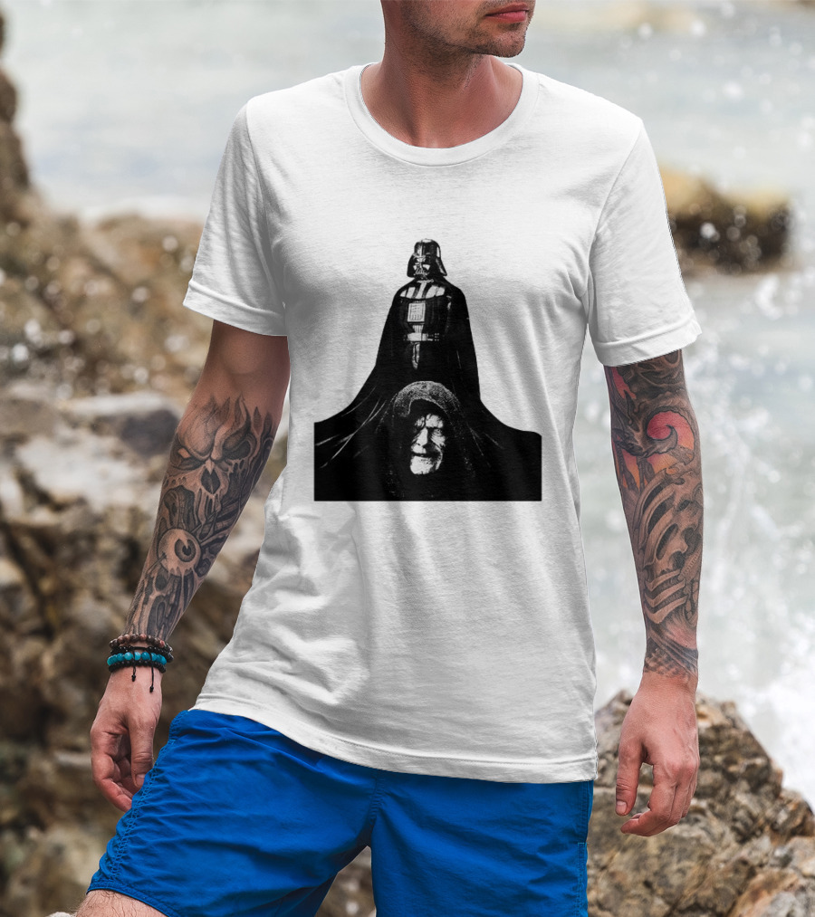 Darth Vader Emperor Palpatine Star Wars Villains Iconic Duo T-Shirt