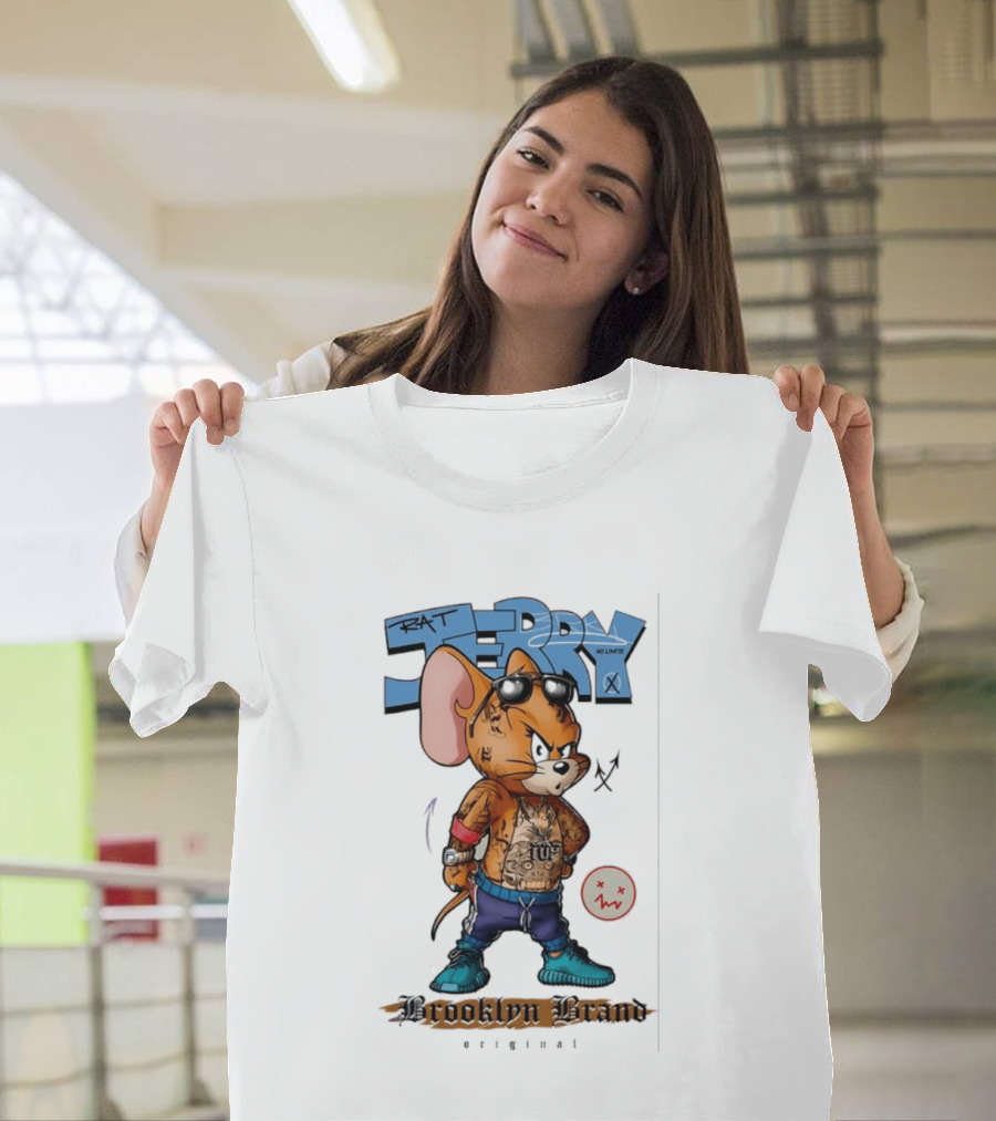 Rat Jerry No Limits Brooklyn Brand Original T-Shirt
