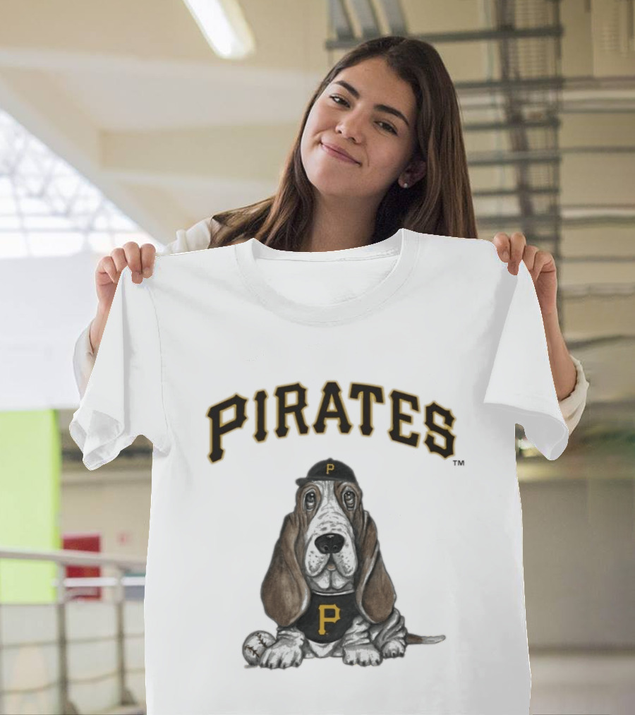 Pittsburgh Pirates Tiny Turnip Toddler Puddy MLB Mascot Pup T-Shirt