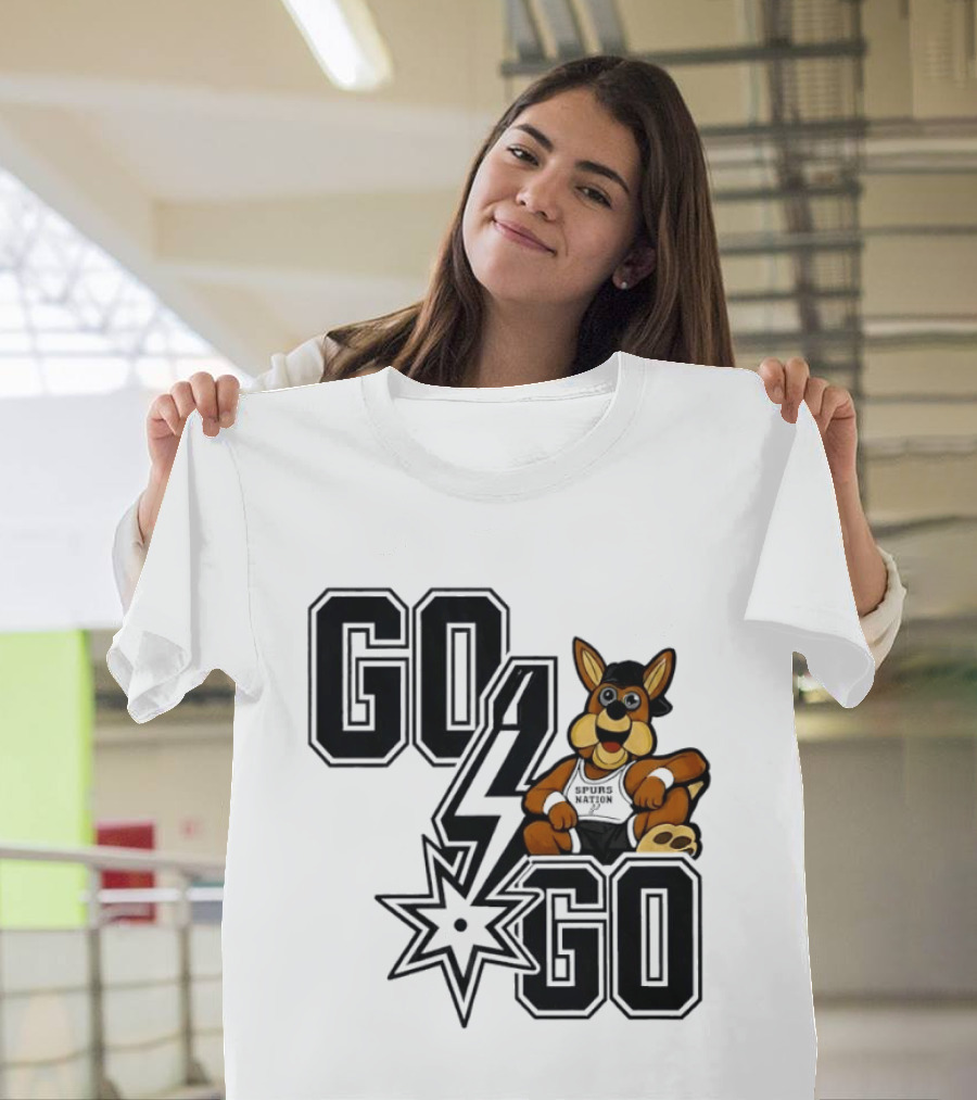 San Antonio Spurs NBA Go Go Spurs Nation Coyote T-Shirt