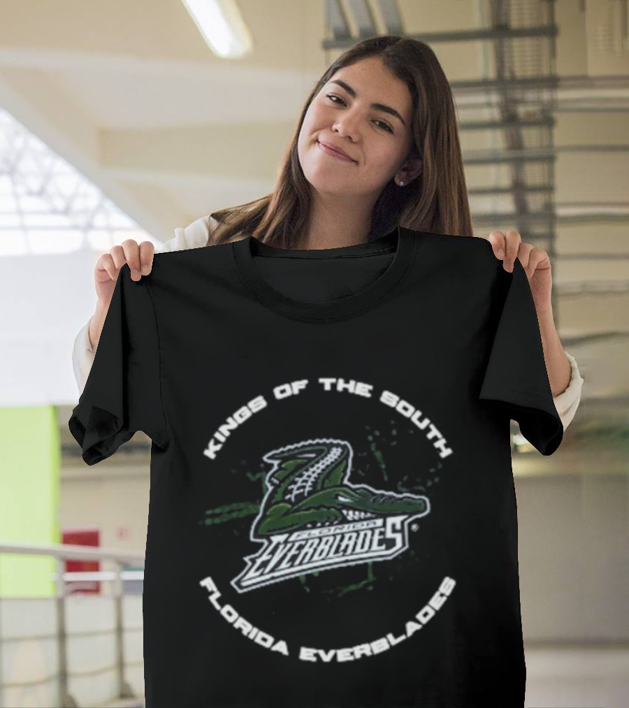 Florida Everblade Kings Of The South 2026 Hockey Team T-Shirt