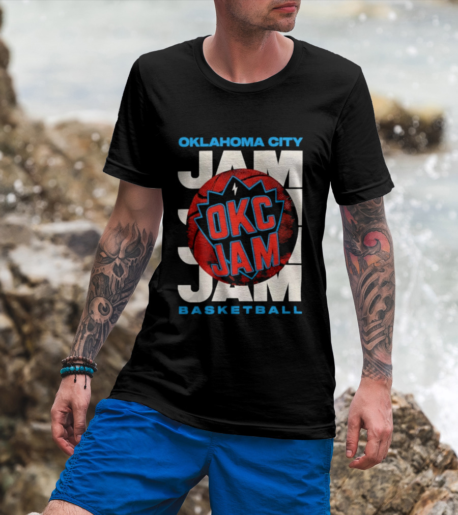 OKC Jam Oklahoma City Basketball Jam Jam Jam T-Shirt
