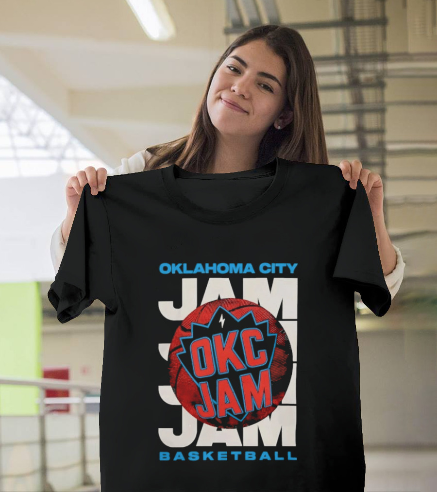 OKC Jam Oklahoma City Basketball Jam Jam Jam T-Shirt
