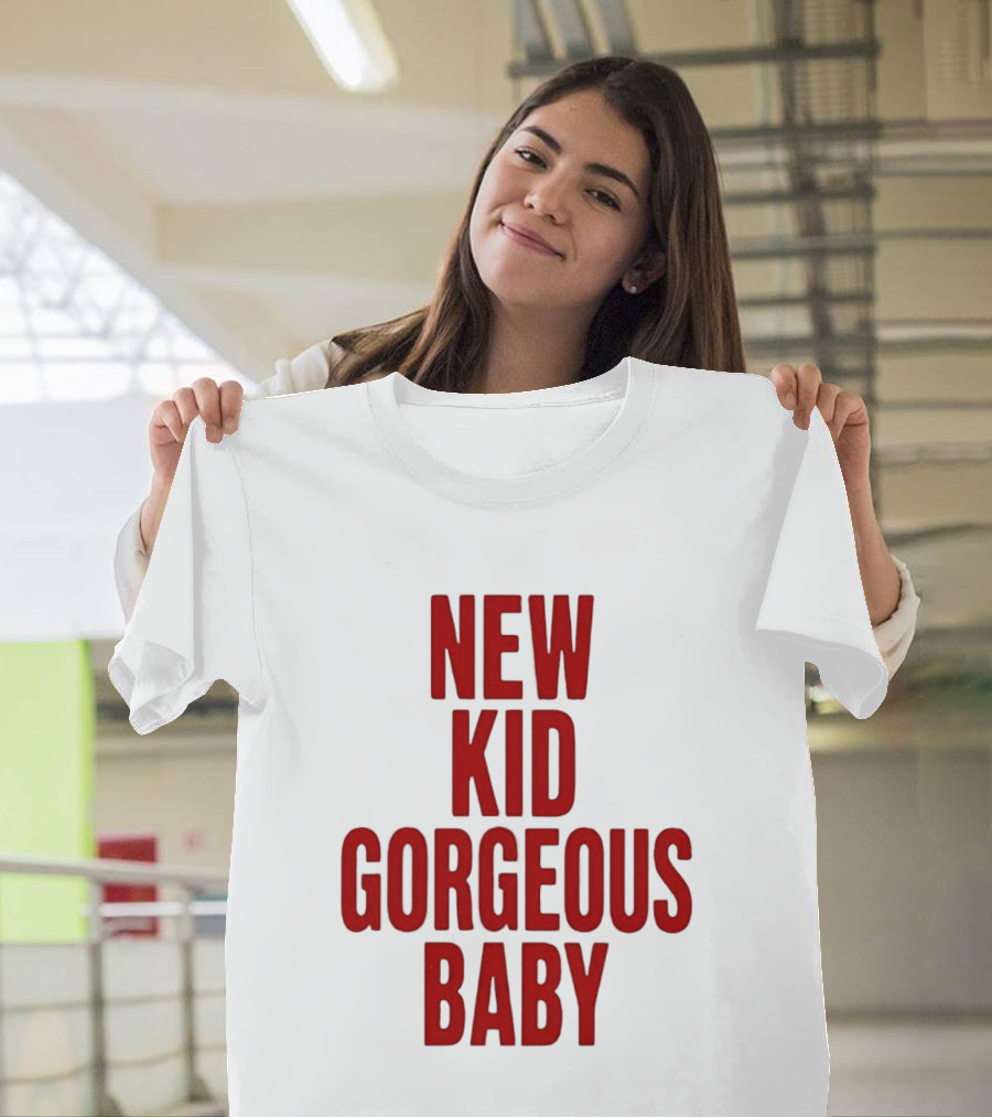 New Kid Gorgeous Baby John Mulaney Red T-Shirt