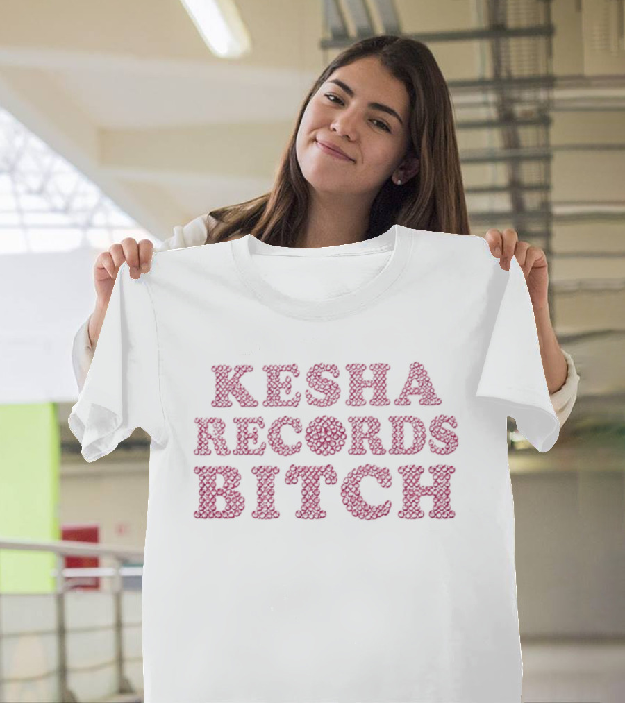 Kesha Records Bitch Flower T-Shirt