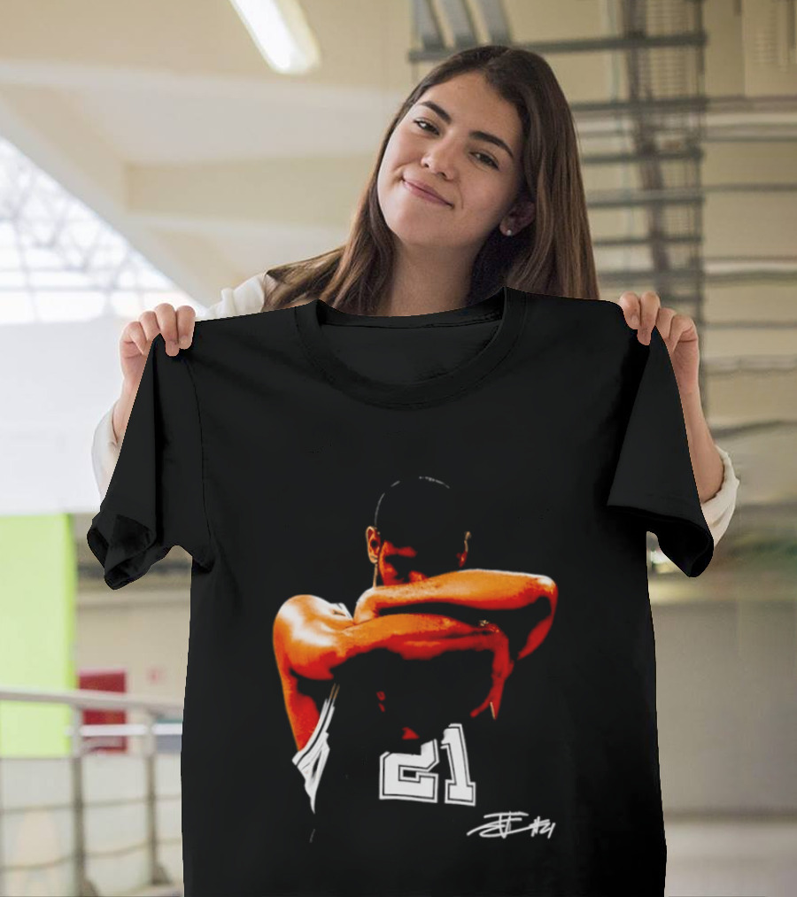 Tim Duncan San Antonio Spurs NBA 21 TD Basketball Legend T-Shirt