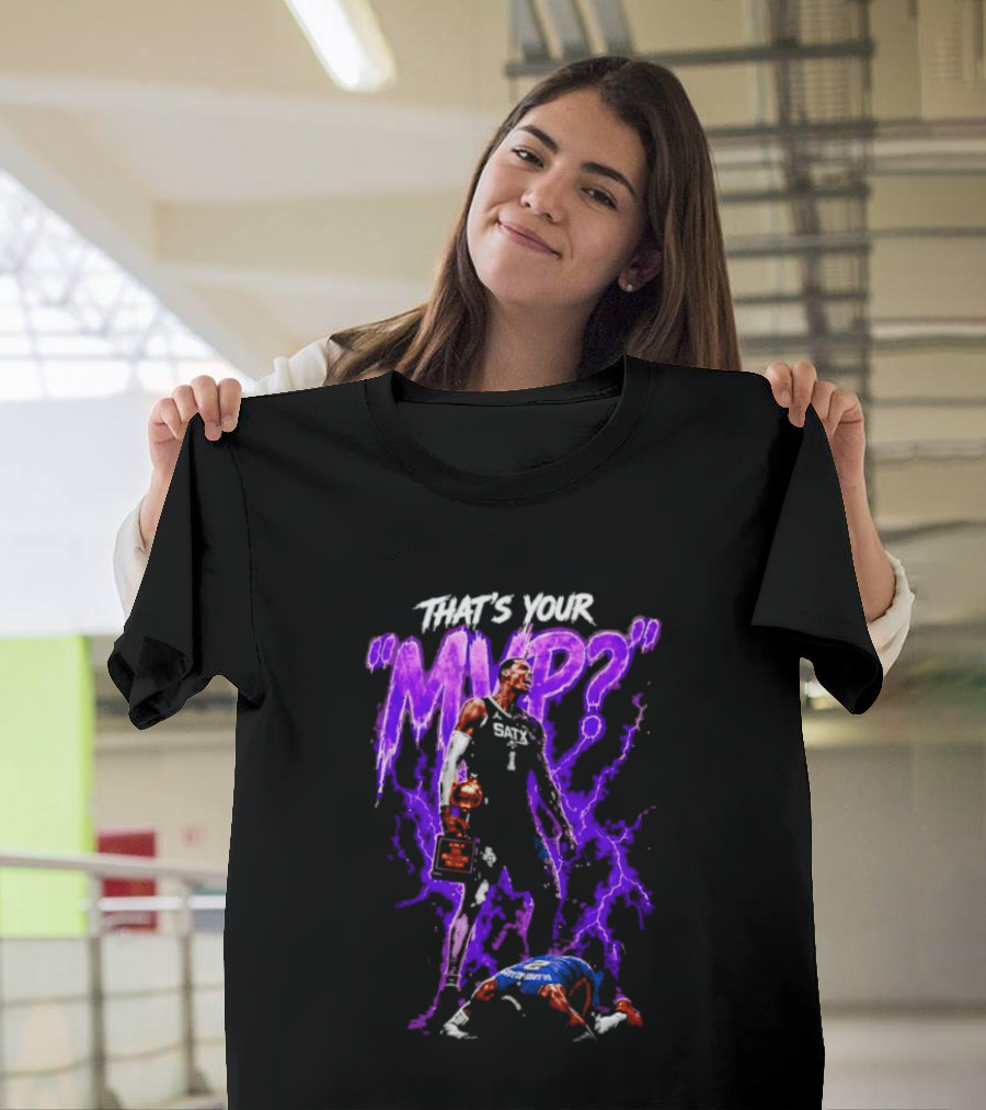 Victor Wembanyama San Antonio Spurs That's Your MVP 2024 NBA All Rookie First Team T-Shirt