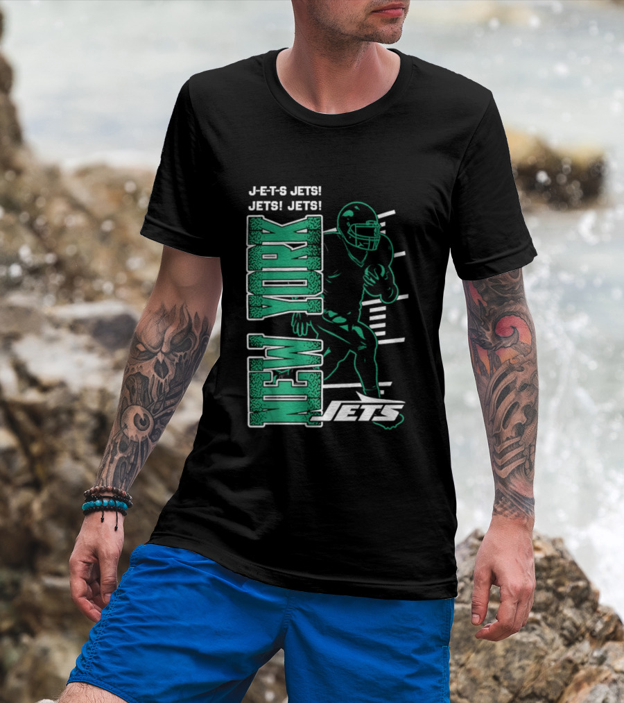 New York Jets Jets Football Player T-Shirt