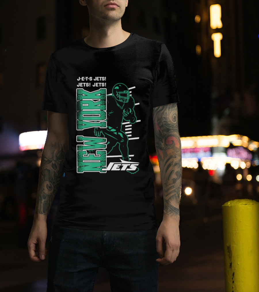 New York Jets Jets Football Player T-Shirt