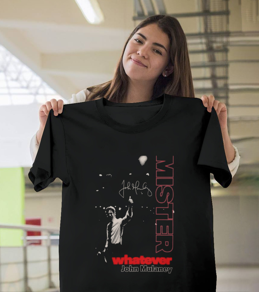 Mister Whatever John Mulaney Tour 2026 Signed T-Shirt