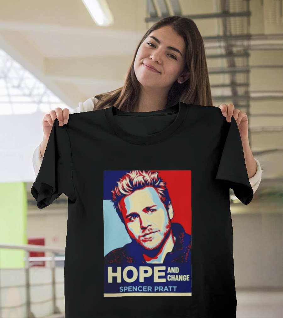 Spencer Pratt Hope And Change Iconic Pop T-Shirt