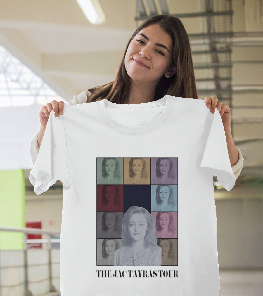 The Jactayras Tour Pop Art Style Multicolor Portrait Collage T-Shirt