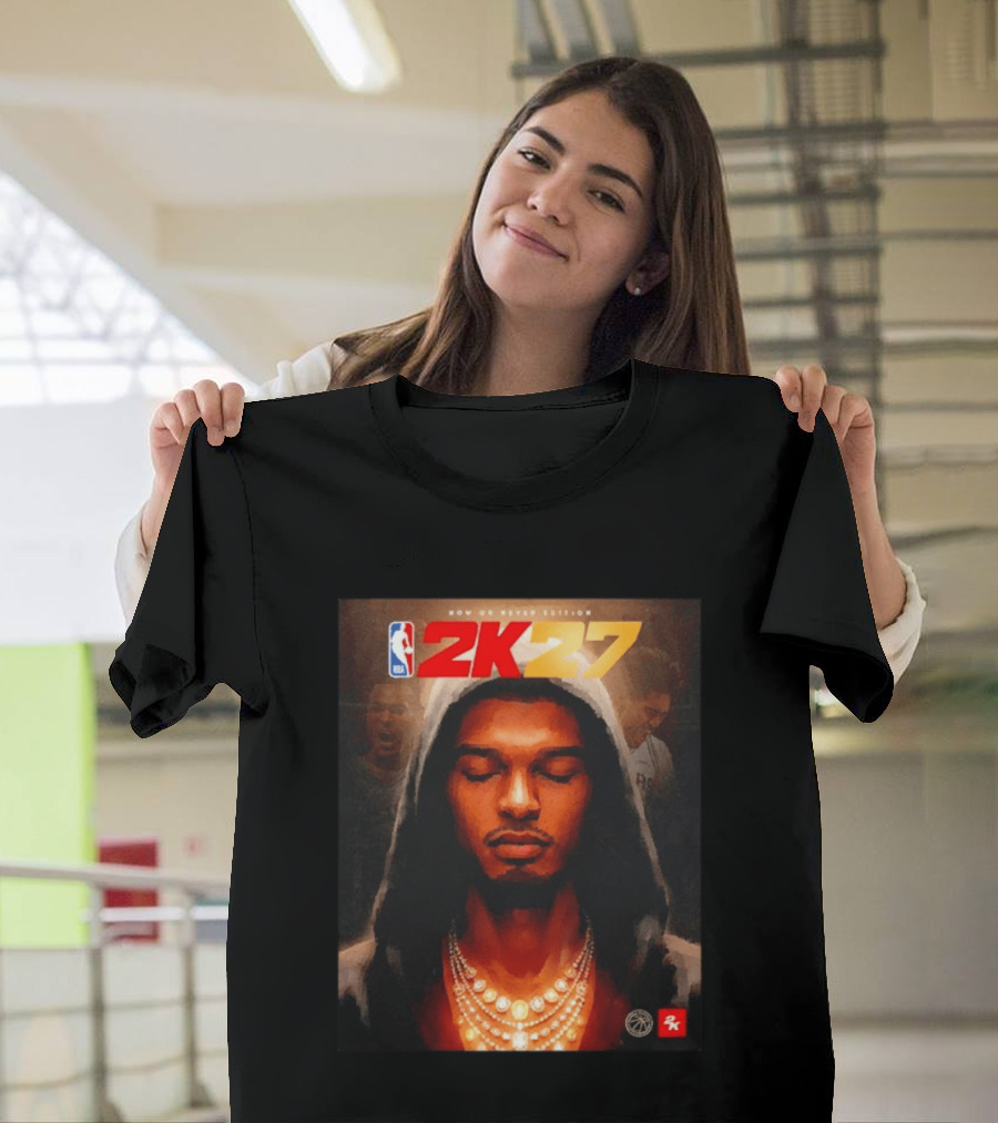 NBA 2K27 Now Or Never Edition Wemby Castle Harper T-Shirt