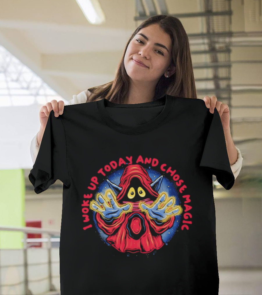 Orko I Woke Up Today And Chose Magic Blue Red Yellow Creature T-Shirt