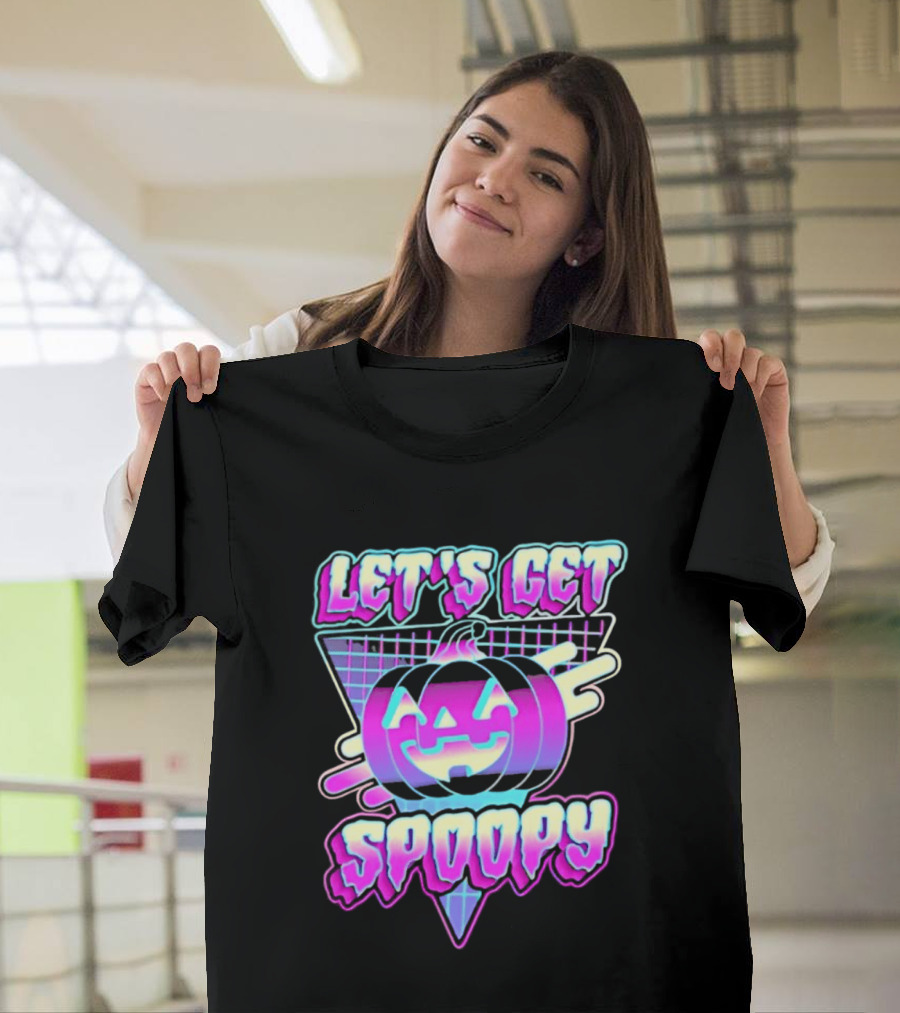Let's Get Spoopy Halloween Pumpkin T-Shirt