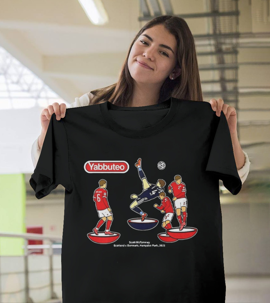 Yabbuteo Scotland FC McTominay Bicycle Kick T-Shirt