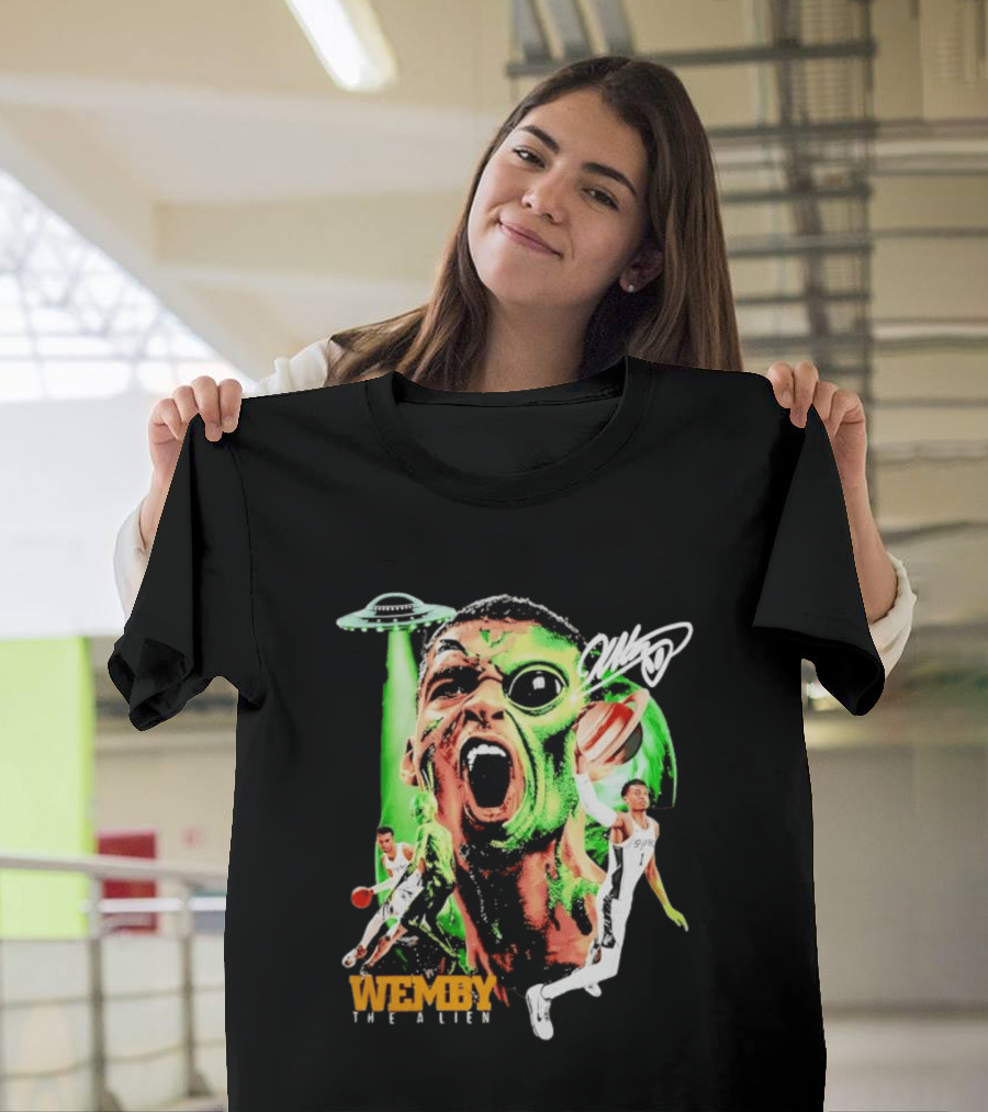 Wemby You Alien Victor Wembanyama San Antonio Spurs 2026 T-Shirt