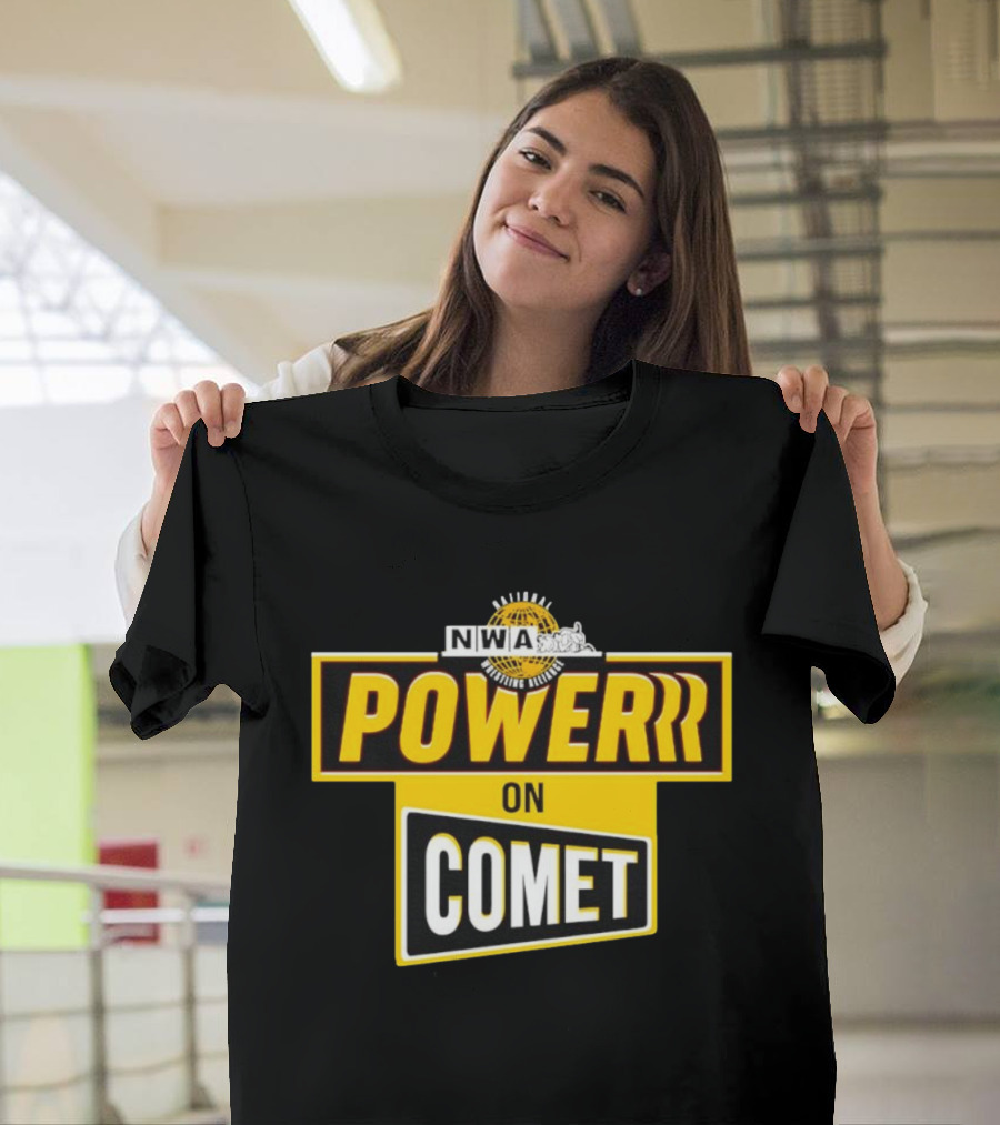 NWA Power On Comet Wrestling Alliance T-Shirt