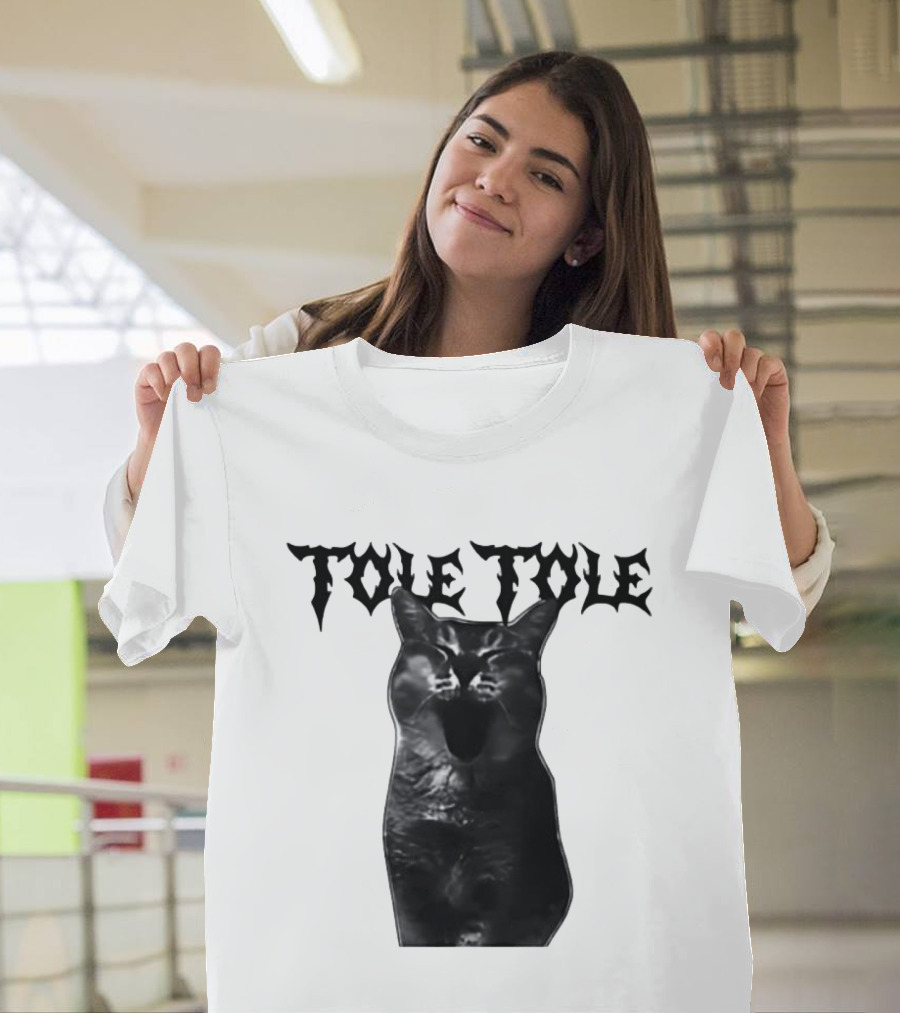 TOLE TOLE Black Cat T-Shirt