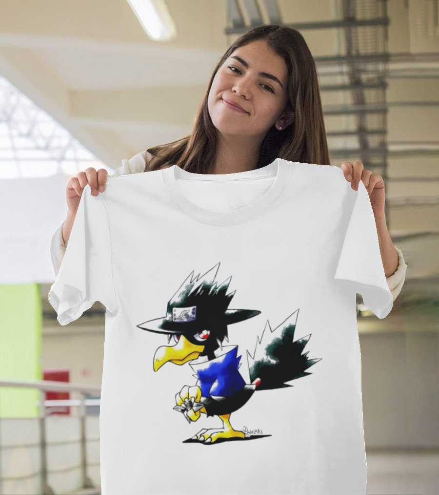 Murkrow Sasuke Uchiha Naruto Hidden Leaf Village Ninja T-Shirt