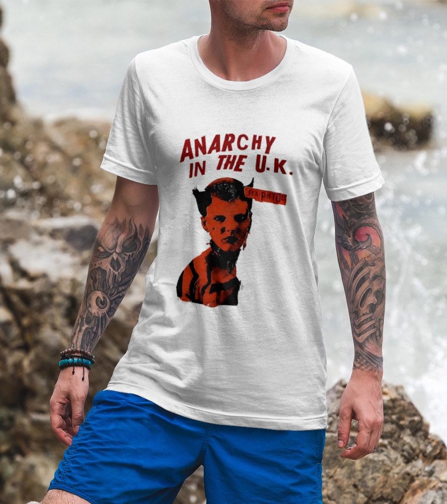 Anarchy In The UK Sex Pistols Punk Aesthetic T-Shirt