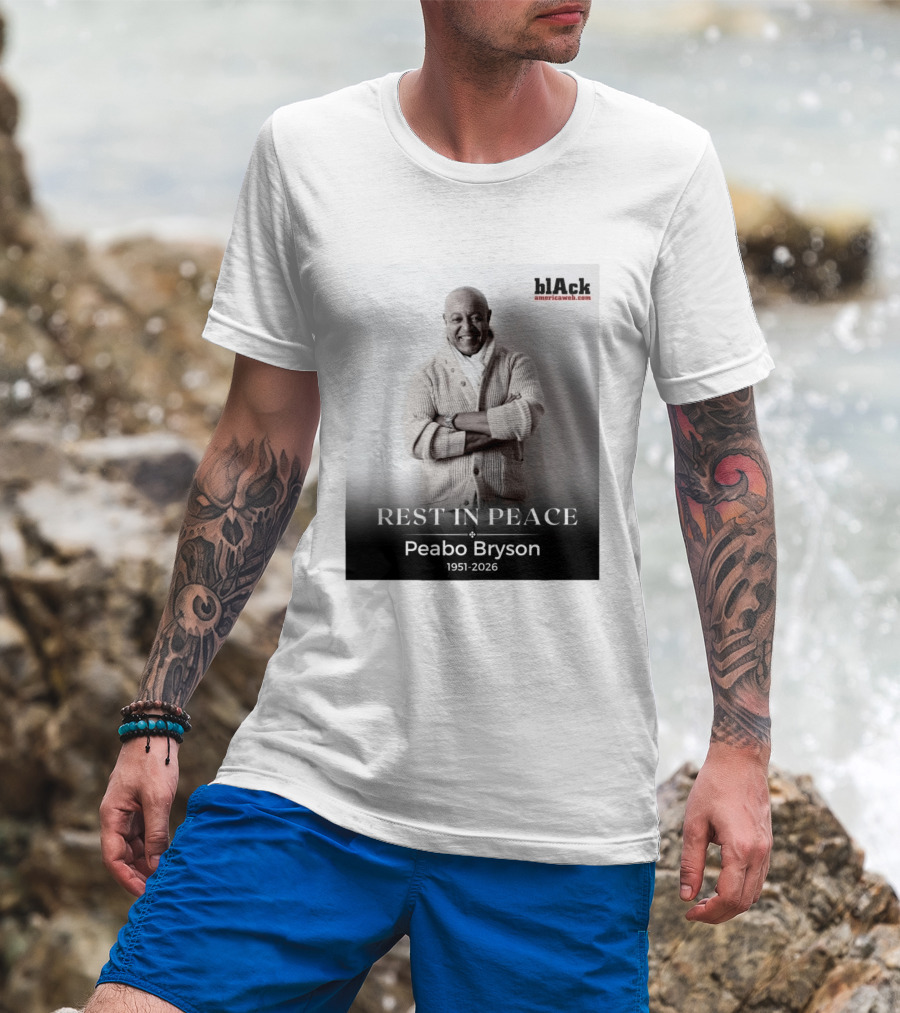 Rest In Peace Peabo Bryson 1951 2026 Singer Songwriter Beautiful Ballads T-Shirt