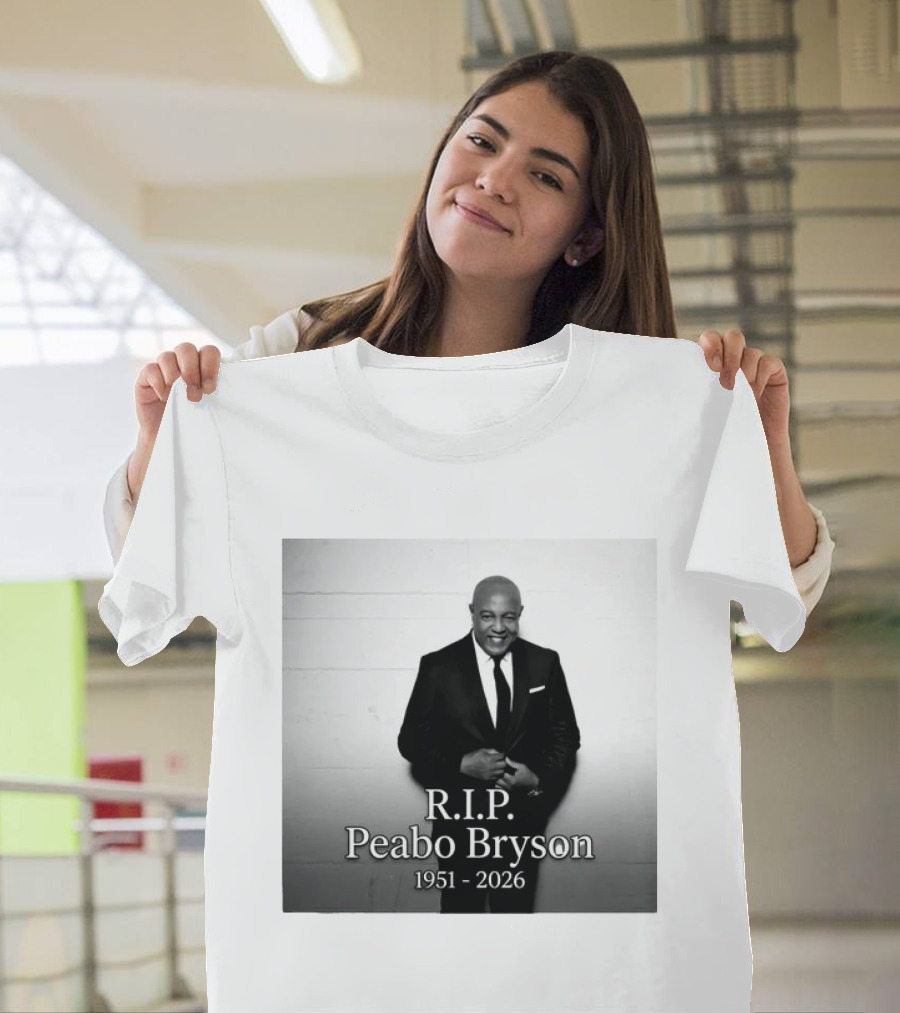 R.I.P. Peabo Bryson 1951 2026 R&B Legend Of Beauty And The Beast A Whole New World T-Shirt