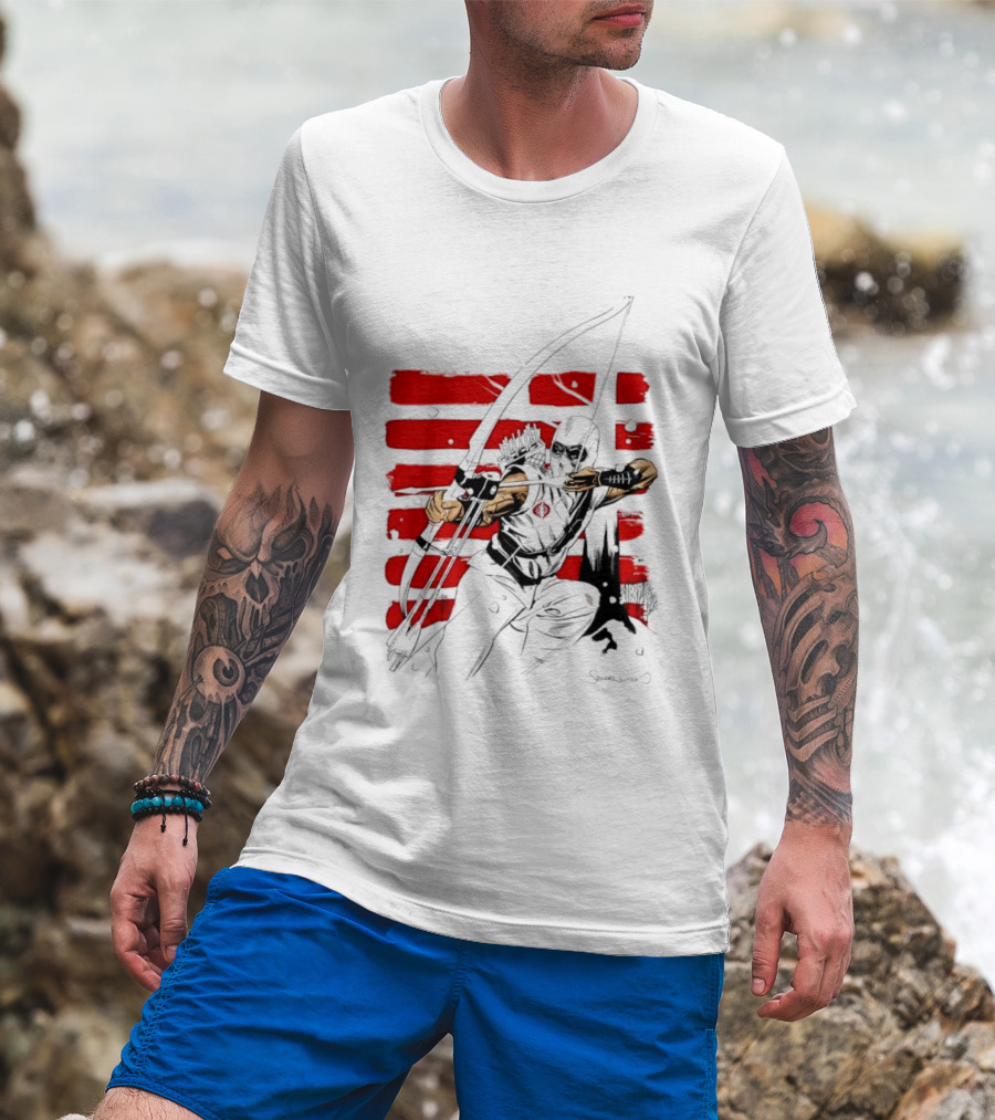 GI Joe Storm Shadow Cobra Commander Archery Ninja Master T-Shirt
