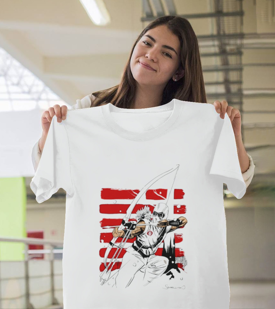 GI Joe Storm Shadow Cobra Commander Archery Ninja Master T-Shirt