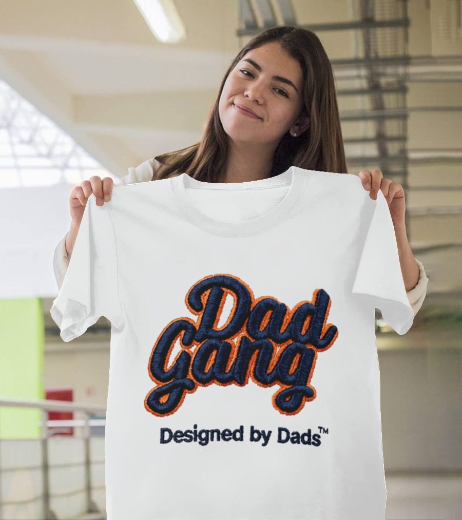 2026 Detroit Tigers Dad Gang Hat Giveaway Dad Gang Designed By Dads T-Shirt