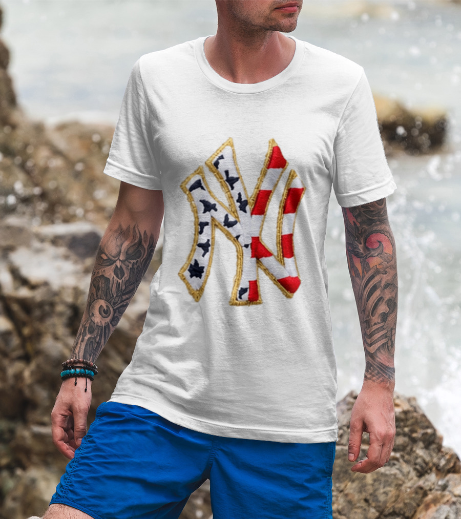 America 250 Yankees Stars And Stripes Ny T-Shirt
