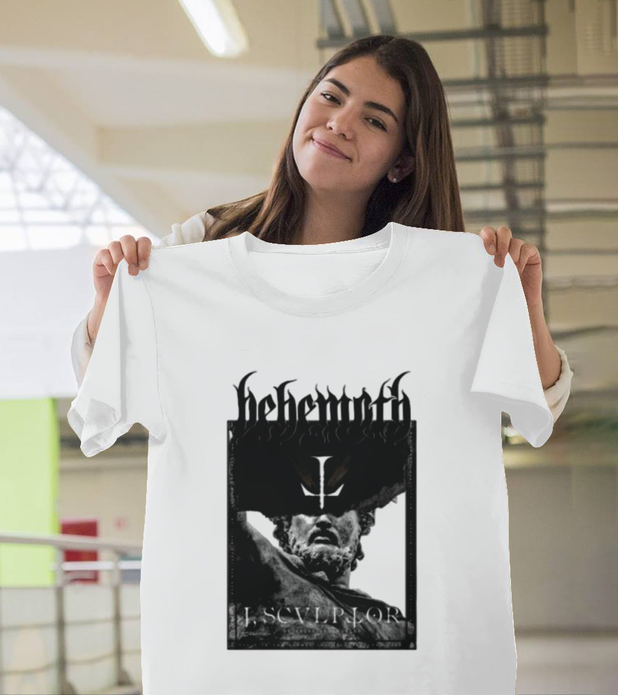 Behemoth I Sculptor Of Aeons And Worlds Statue Of Power T-Shirt