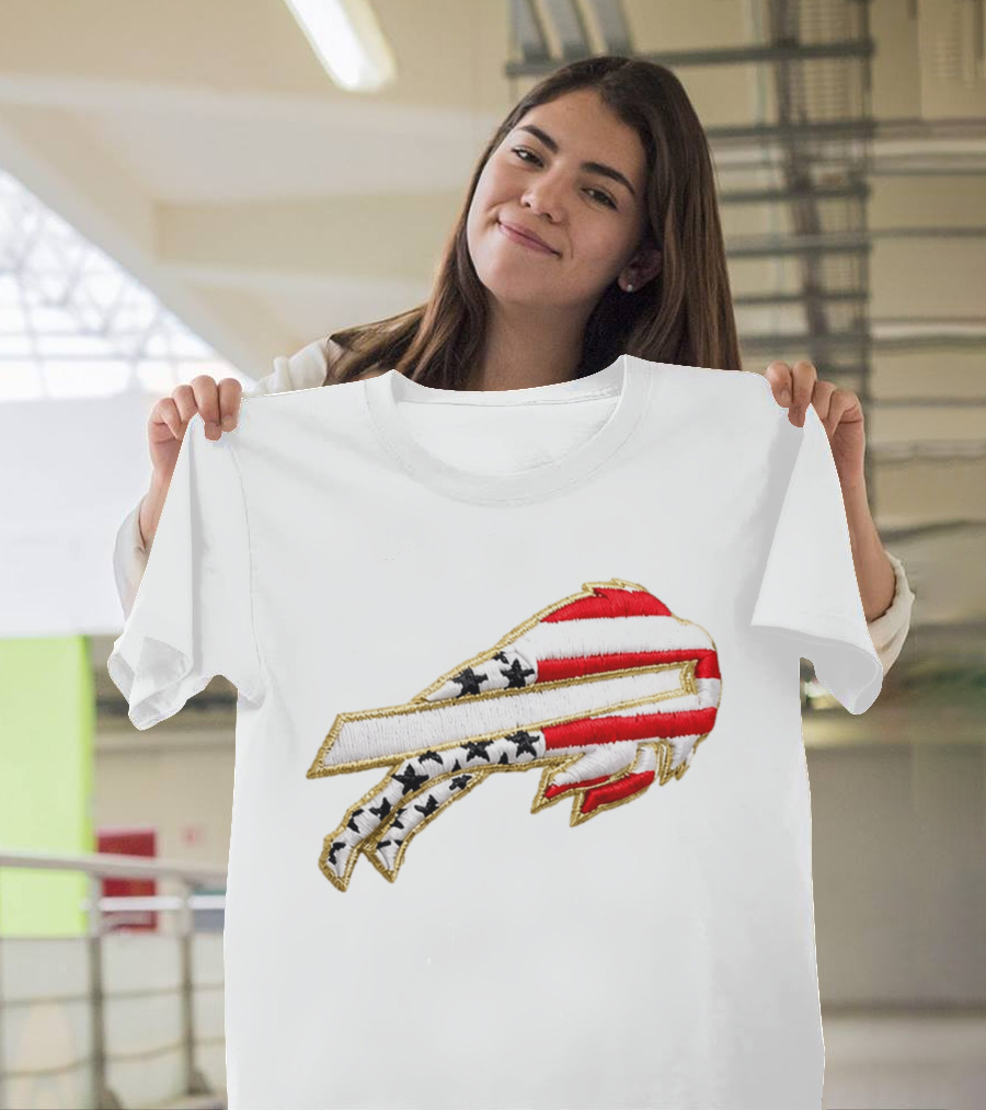 Bills America 250th Anniversary Stars And Stripes T-Shirt