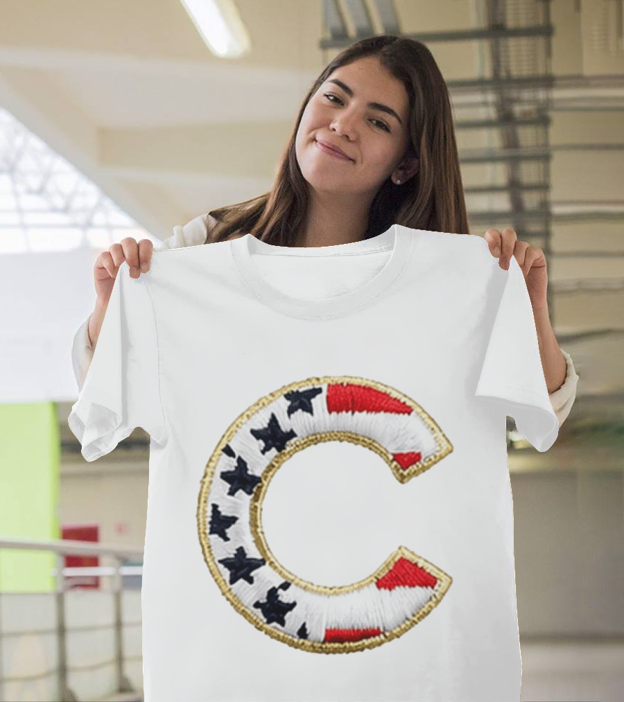 Chicago Cubs America 250th Anniversary Stars And Stripes T-Shirt