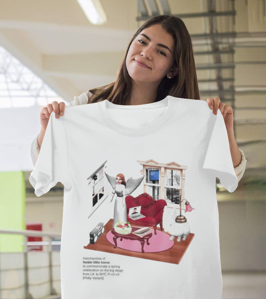 Feeble Little Horse Merchandise Spring Celebration Big Stage Collage T-Shirt