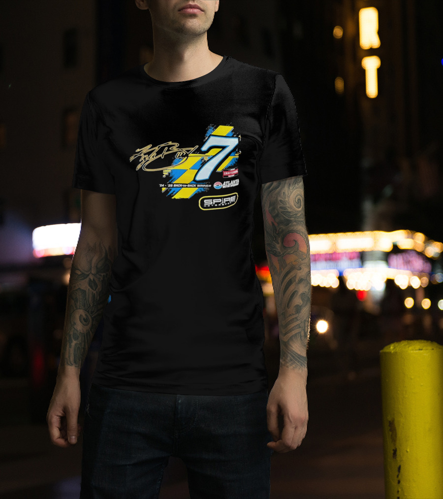 Kyle Busch Signature 7 Spire Motorsports Craftsman Atlanta Motor Speedway T-Shirt