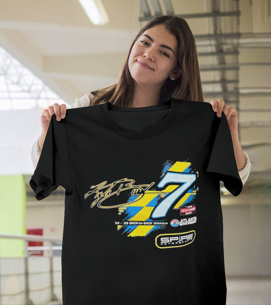 Kyle Busch Signature 7 Spire Motorsports Craftsman Atlanta Motor Speedway T-Shirt