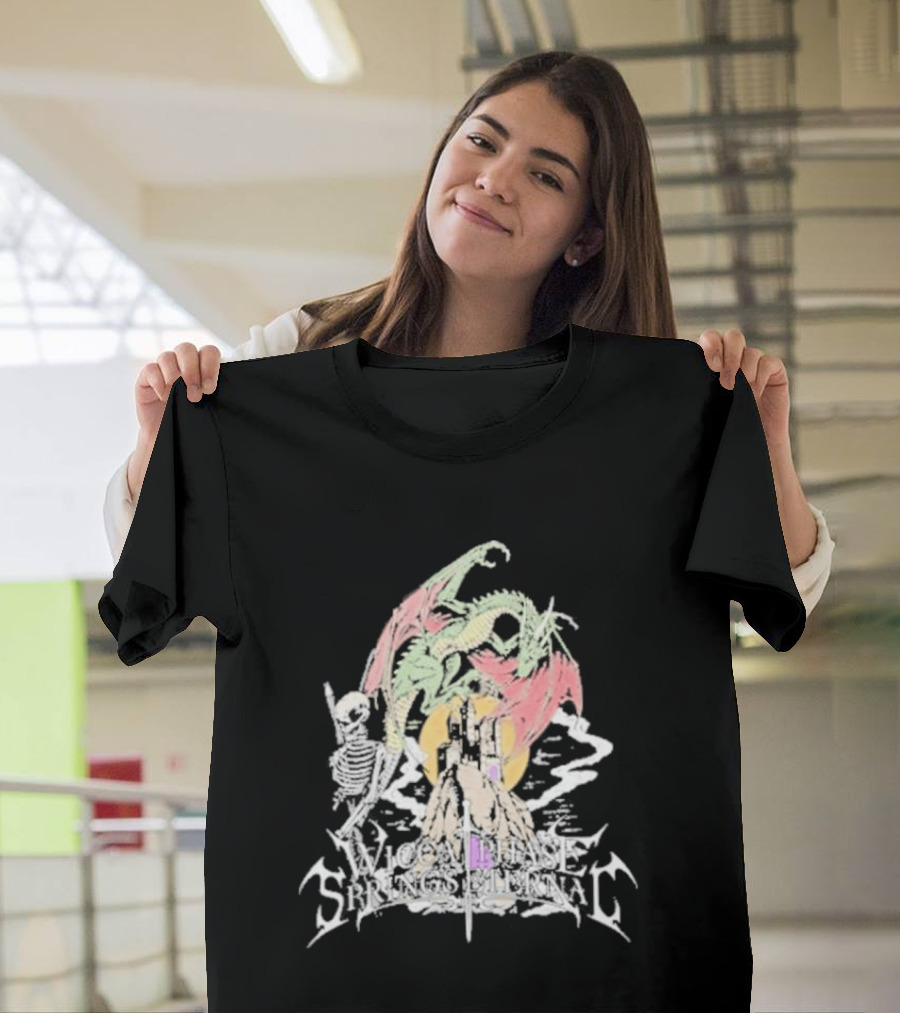 Wiccaphase Twilight Fantasy Dragon Enchantment T-Shirt