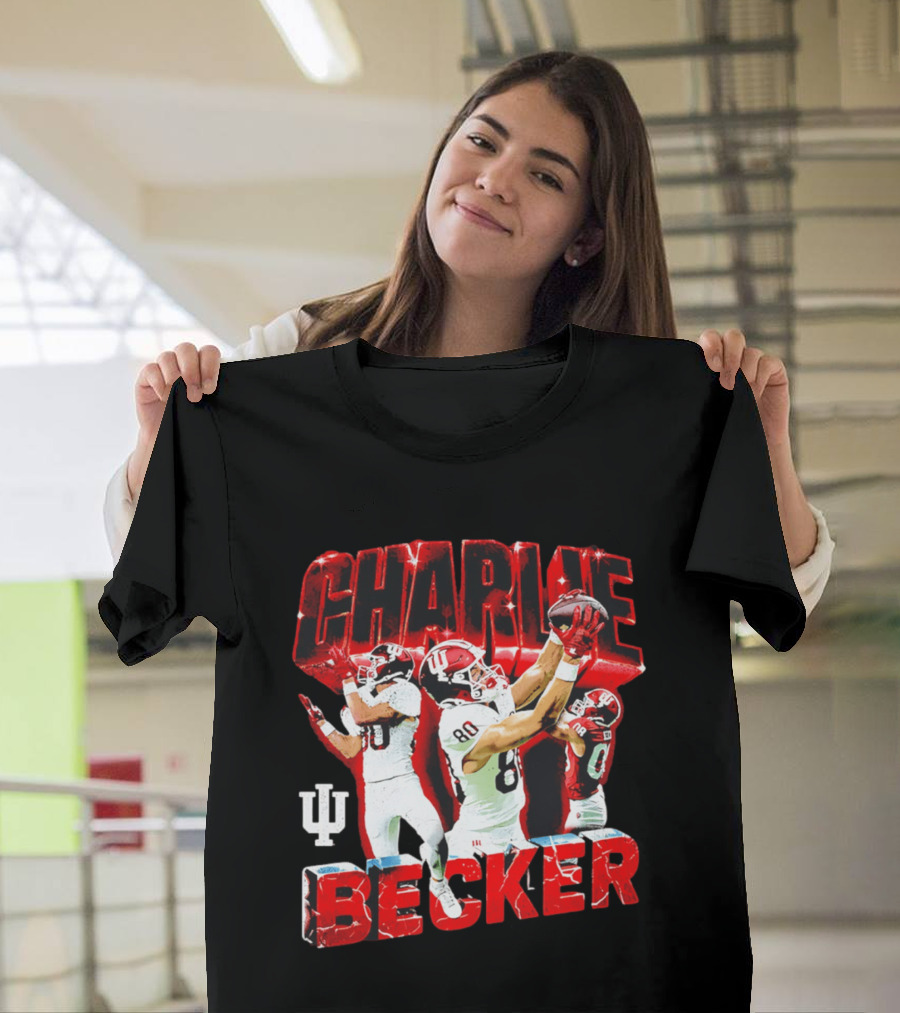 Charlie Becker Indiana Hoosiers Football 90s IU T-Shirt