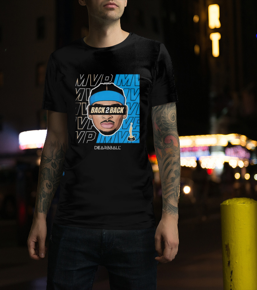 Dearbball Back 2 Back MVP Award Winner 2026 T-Shirt