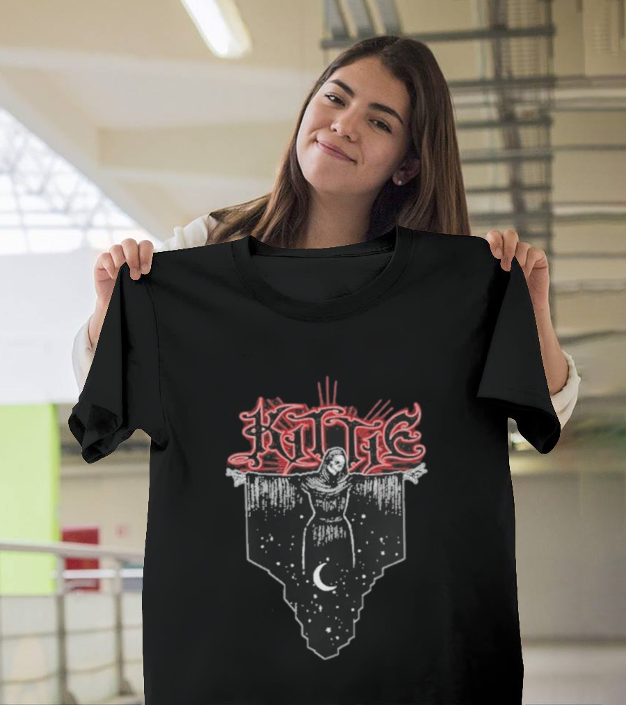 Kittie Reaper Gothic Moonlit Scene T-Shirt