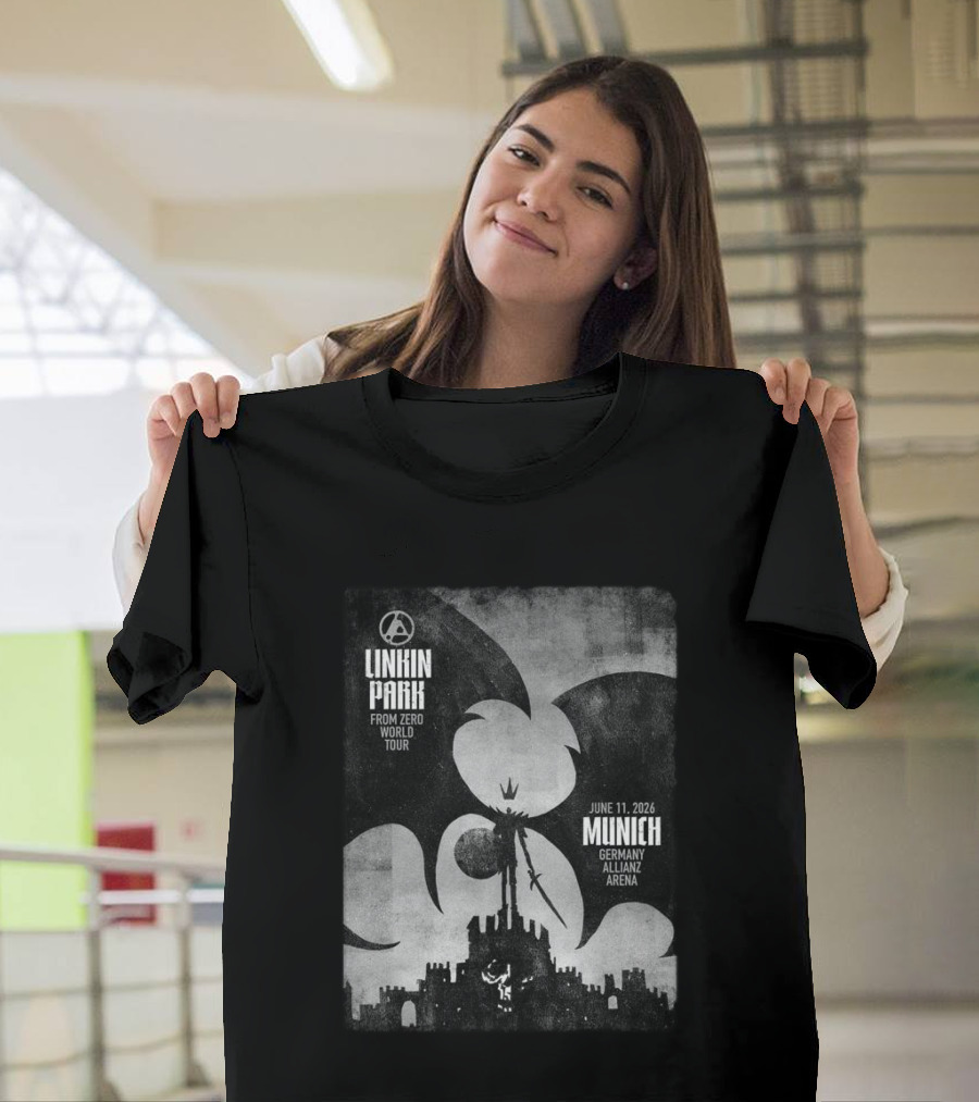 Linkin Park From Zero World Tour Allianz Arena Munich Germany June 11 2026 T-Shirt