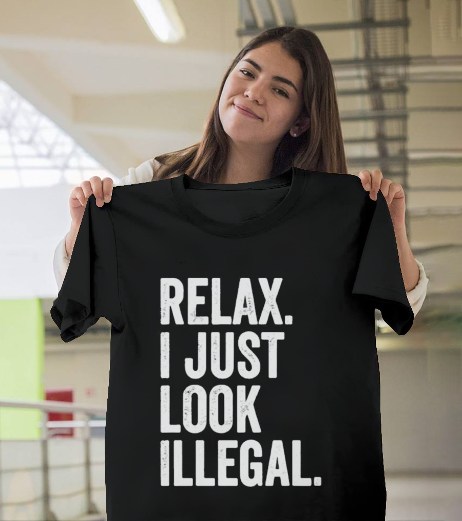 Ronald Acuna Jr Relax I Just Look Illegal 2026 T-Shirt