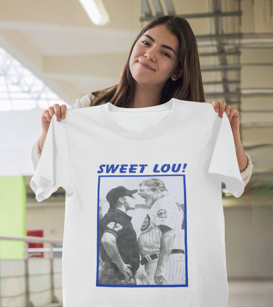 Sweet Lou Piniella Chicago Cubs MLB Umpire Confrontation T-Shirt