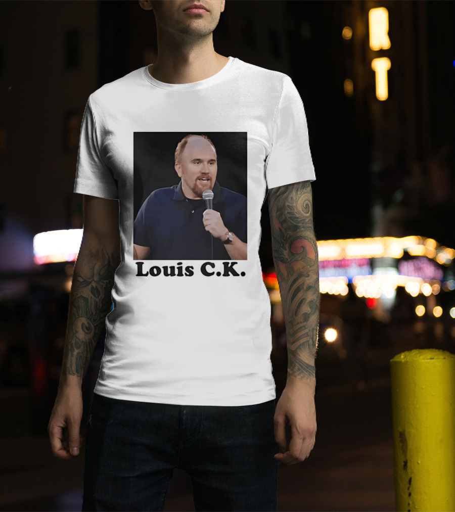 Louis CK Stand Up Comedy Performance T-Shirt