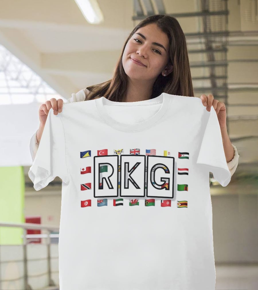 RKG International Flags World Travel Geography Education T-Shirt