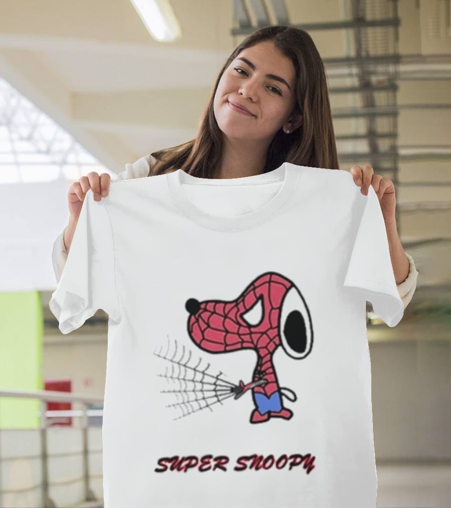 Super Snoopy Spider Adventure T-Shirt