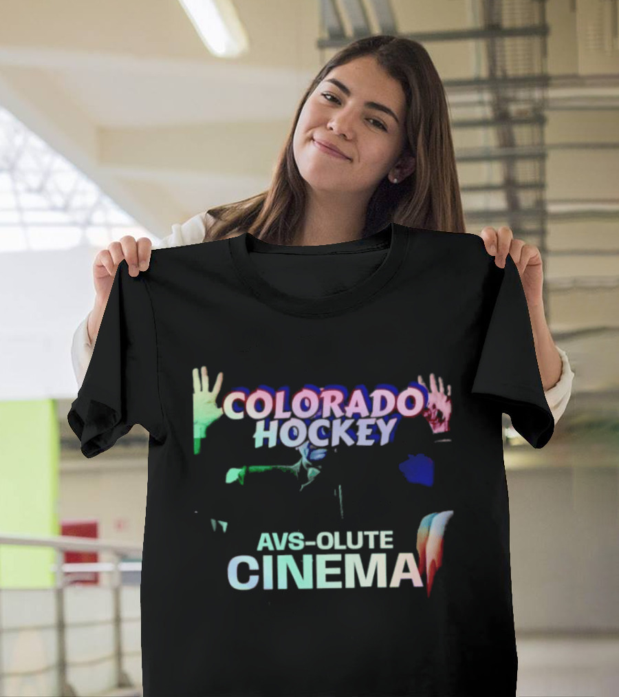Colorado Avalanche Hockey Avs Olute Cinema T-Shirt